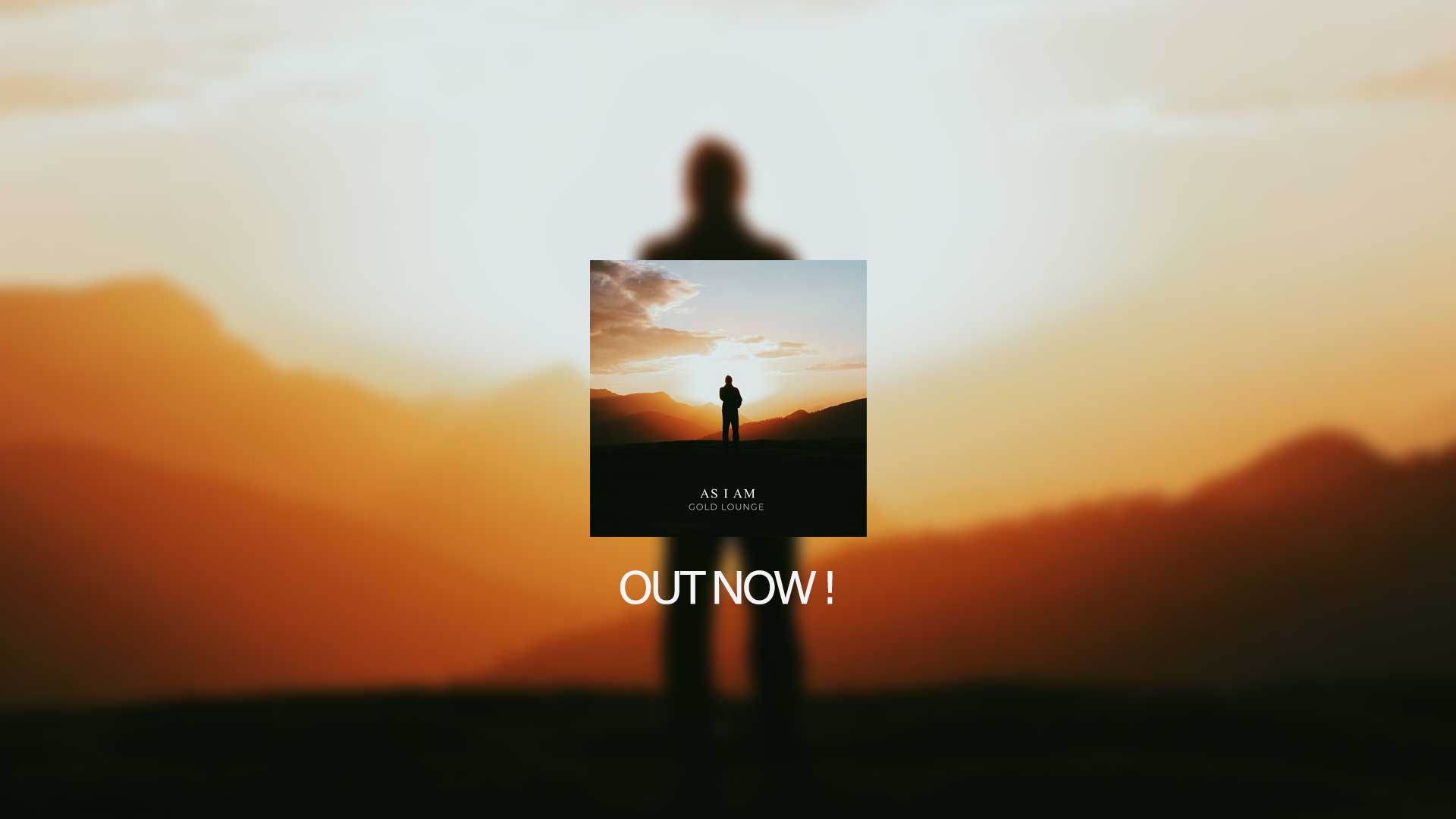 As I Am- Gold Lounge - new release cover